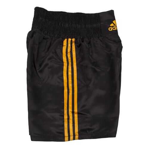 Шорты боксерские Adidas Multi Boxing Shorts черно-золотые XS в Триал-Спорт