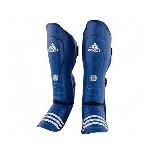 Защита голени и стопы Adidas WAKO Super Pro Shin Instep Guards синяя M в Триал-Спорт