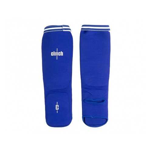 Защита голени и стопы Clinch Shin Instep Protector синяя L в Триал-Спорт