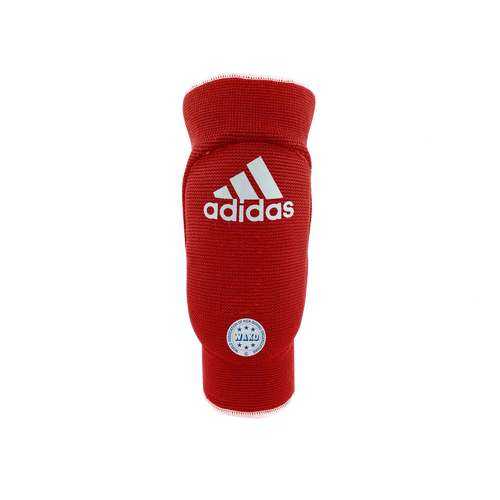 Защита локтя двухсторонняя Adidas WAKO Elasticated Elbow Guard Reversible сине-красная L в Триал-Спорт