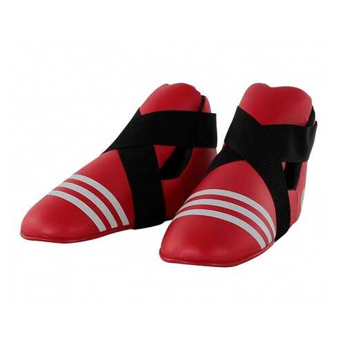 Защита стопы Adidas WAKO Kickboxing Safety Boots красная XL в Триал-Спорт