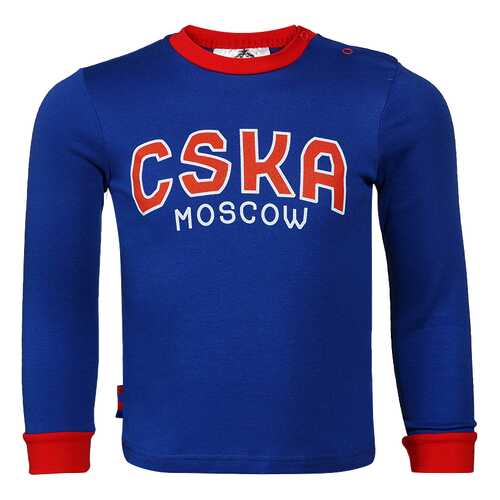 Футболка ПФК ЦСКА CSKA Moscow, синяя, 104 см в Триал-Спорт