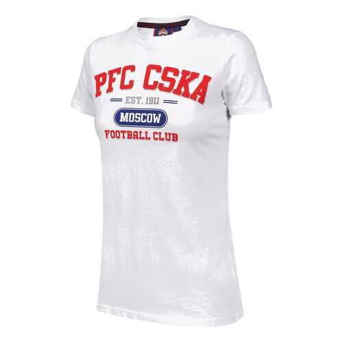 Футболка ПФК ЦСКА PFC CSKA Moscow, белая, M в Триал-Спорт