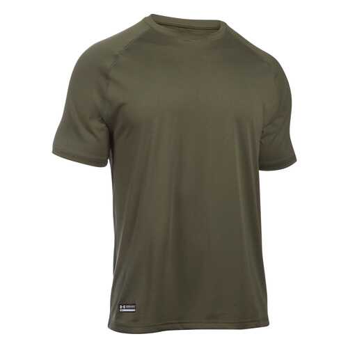 Футболка Under Armour Tactical Tech SS, 390 зеленая, SM в Триал-Спорт