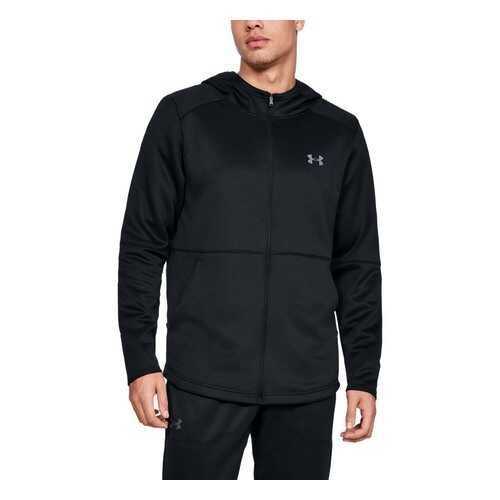 Толстовка Under Armour MK-1 Warm Up Full Zip, 001 черный, XXL INT в Триал-Спорт