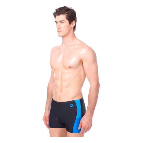 Шорты для плавания Arena Ren Short, black/pix blue/turquoise, 75 FR в Триал-Спорт