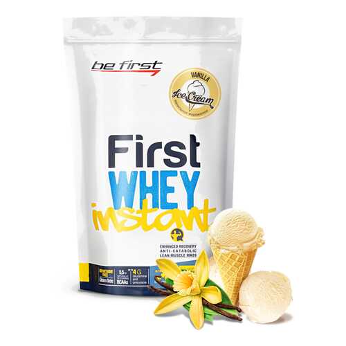 Протеин Be First Whey Instant 900 г Vanilla Ice-Cream в Триал-Спорт