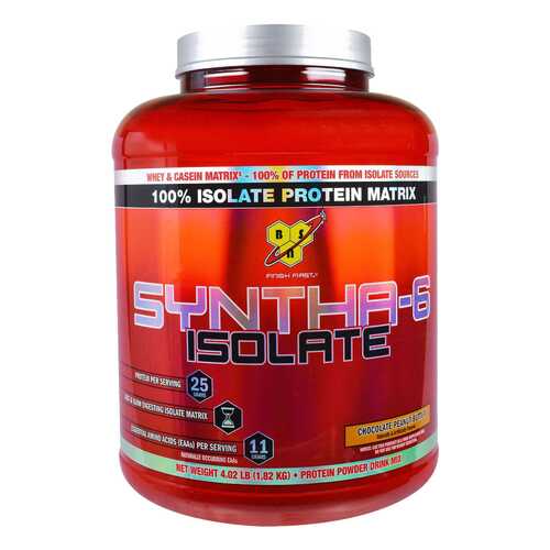 Протеин BSN Syntha-6 Isolate 1820 г Peanut Butter Chocolate в Триал-Спорт