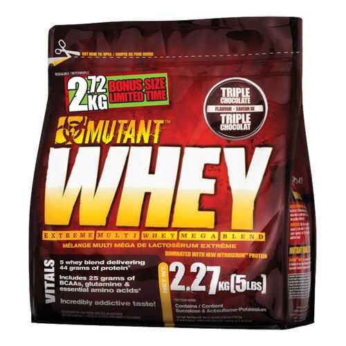 Протеин Mutant Whey 2270 г Triple Chocolate в Триал-Спорт