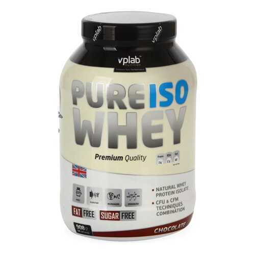 Протеин VPLab Pure Iso Whey 1060 г Chocolate в Триал-Спорт