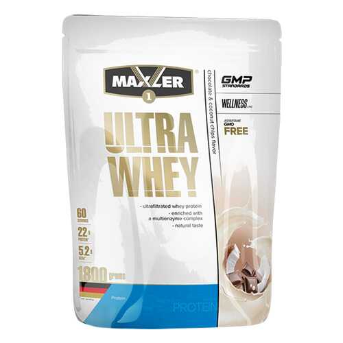 Сывороточный протеин Maxler Ultra Whey (латте-макиатто), 1800 г в Триал-Спорт