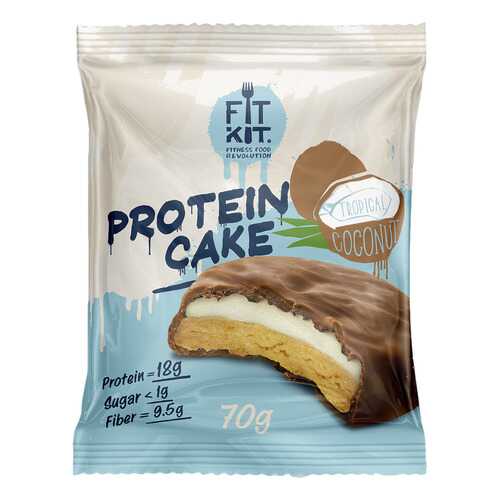 Fit Kit Protein Cake 70 г мини-набор из 3 шт Тропический кокос в Триал-Спорт