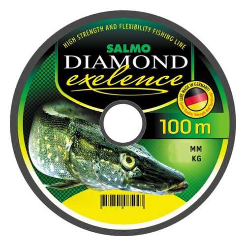 Леска монофильная Diamond Exelence, 0,2 мм, 100 м, 3,7 кг в Триал-Спорт