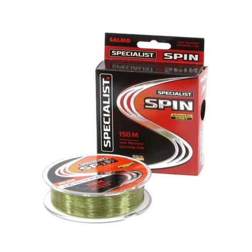 Леска монофильная Salmo Specialist Spin 0,27 мм, 150 м, 7,4 кг в Триал-Спорт