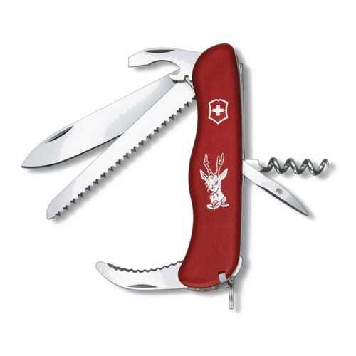 Мультитул Victorinox Hunter 0.8873 111 мм красный, 12 функций в Триал-Спорт