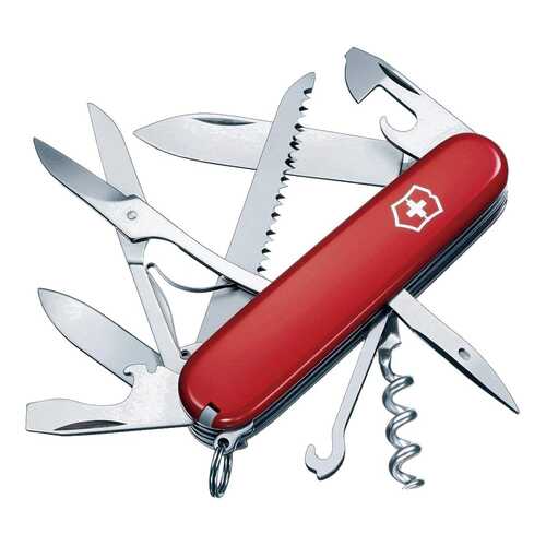 Мультитул Victorinox Huntsman 1.3713 91 мм красный, 15 функций в Триал-Спорт