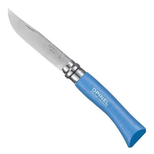 Туристический нож Opinel 001424 №7 Tradition Color Sky-Blue в Триал-Спорт