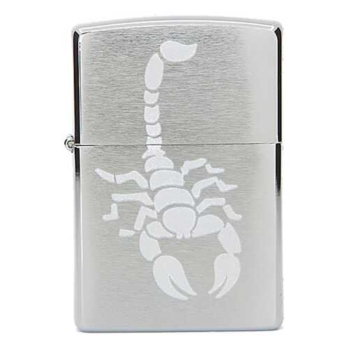 Зажигалка Zippo №200 Scorpion Brushed Chrome в Триал-Спорт