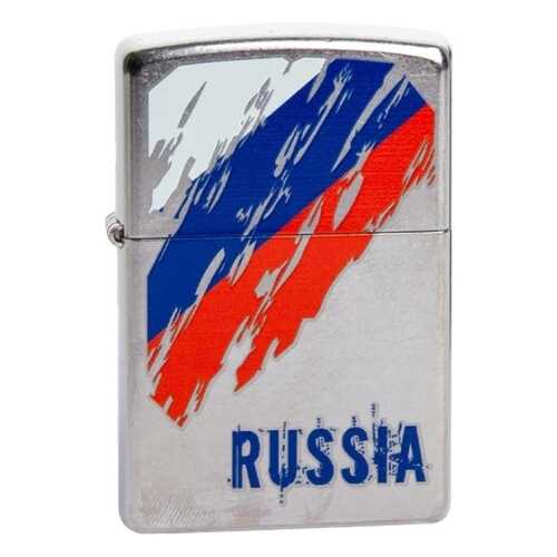 Зажигалка Zippo №207 Russia Flag Street Chrome в Триал-Спорт