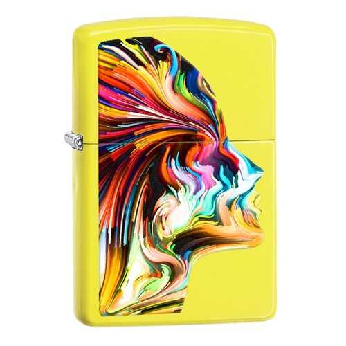 Зажигалка Zippo Colorful Head Neon Yellow в Триал-Спорт