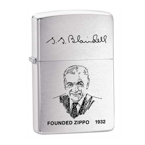 Зажигалка Zippo Founders Lighter Brushed Chrome в Триал-Спорт