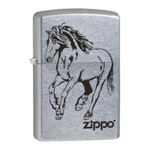 Зажигалка Zippo Horse 28775 Satin Chrome в Триал-Спорт