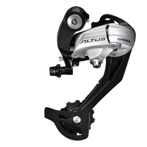 Переключатель задний Shimano Altus M370 SGS 9 ск серебро ERDM370SGSS в Триал-Спорт