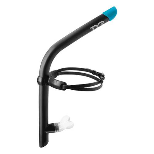 Трубка для плавания TYR Ultralight Snorkel 2.0 LSNRKL2 черная (001) в Триал-Спорт