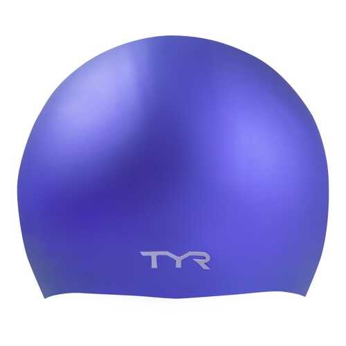 TYR Шапочка для плавания Wrinkle Free Silicone Cap, силикон, LCS/510, фиолетовый в Триал-Спорт