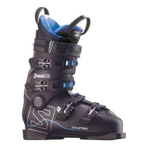 Горнолыжные ботинки Salomon X Max 100 2018, black/metablack/ind. black, 24.5 в Триал-Спорт