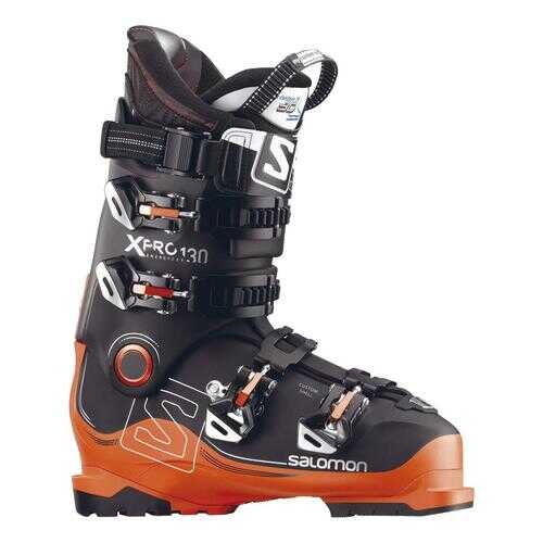 Горнолыжные ботинки Salomon X Pro 130 2018, black/orange/anthracite, 26.0 в Триал-Спорт