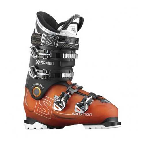 Горнолыжные ботинки Salomon X Pro R 100 2018, orange translucent/black, 25.5 в Триал-Спорт